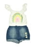 Limited Too Blue Dress Size 6X - photo 1