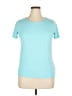 Talbots Teal Active T-Shirt Size 0X - photo 1