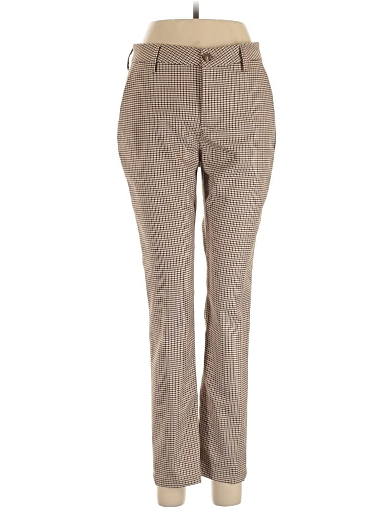 Pre-owned Closed Dress Pants In Brown