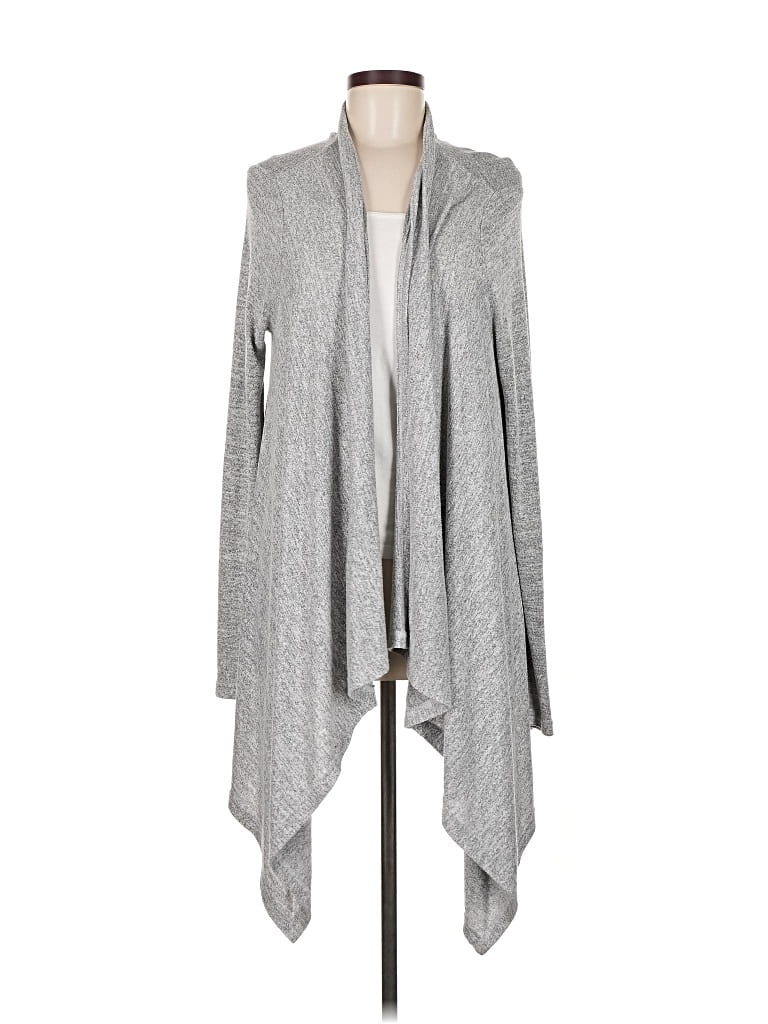 Pre-owned Banana Republic Cardigan Sweater In Gray