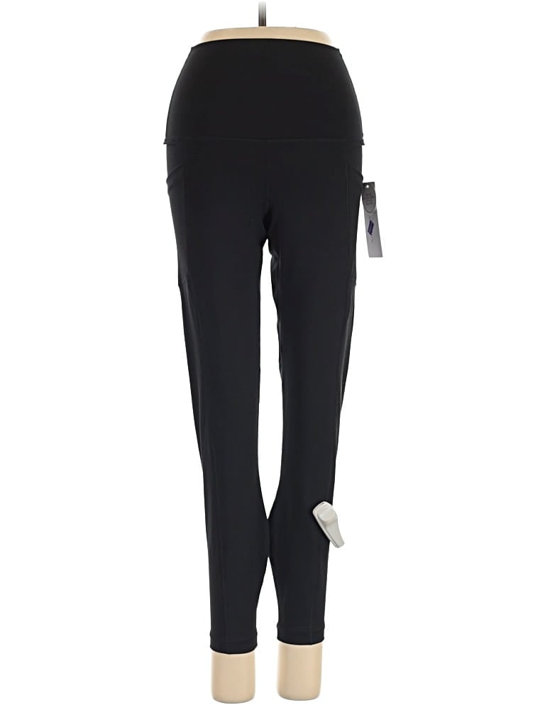 Pre-owned Yogalicious Active Pants In Black