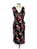 Sam Edelman 100% Polyester Floral Black Cocktail Dress Size 12 - photo 1