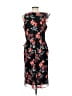 Sam Edelman 100% Polyester Floral Black Cocktail Dress Size 12 - photo 2