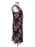 Sam Edelman 100% Polyester Floral Black Cocktail Dress Size 12 - photo 4