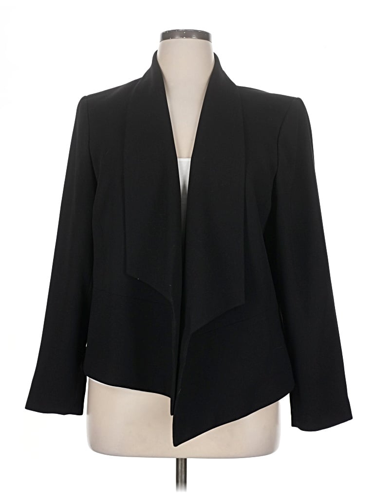 Pre-owned Nine West Blazer Jacket In Black