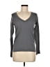 Athleta Gray Long Sleeve T-Shirt Size M - photo 1