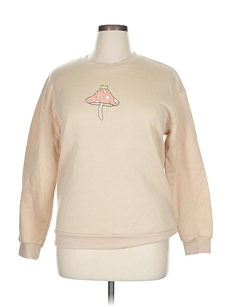 Pre-owned Shein Sweatshirt In Brown