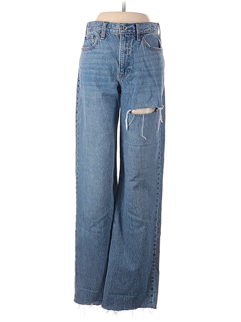 Pre-owned Abercrombie & Fitch Jeans In Blue