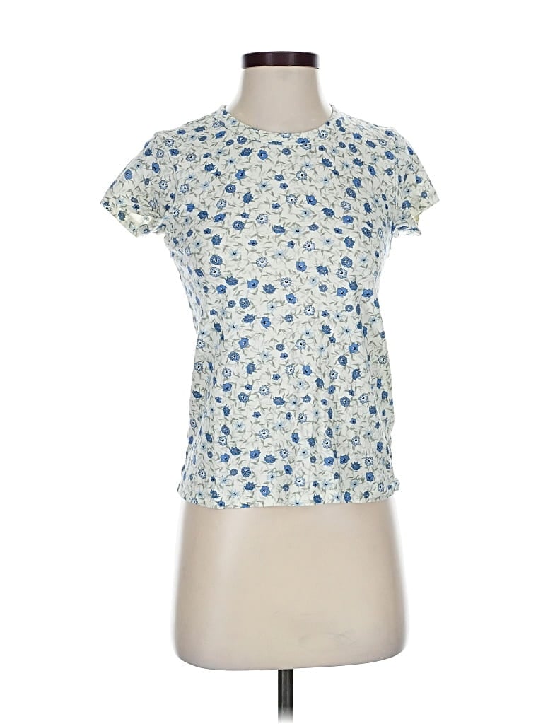 Pre-owned Rag & Bone Short Sleeve T-shirt In Blue