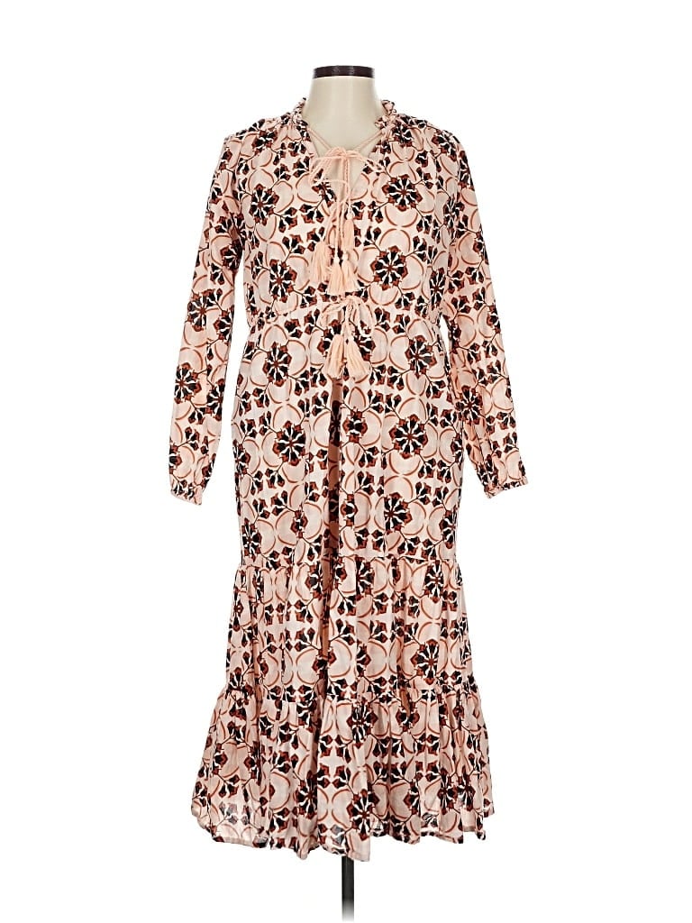 Pre-owned Mille Resort & Travel Casual Dress In Brown