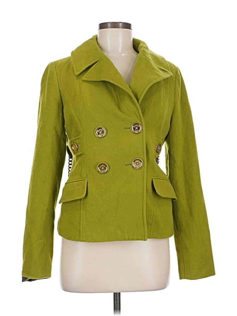 Pre-owned Michael Michael Kors Jacket In Green
