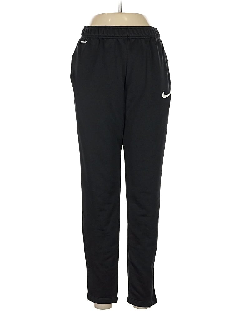 Pre-owned Nike Track Pants In Black