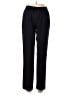 Larry Levine 100% Polyester Solid Black Casual Pants Size S - photo 1