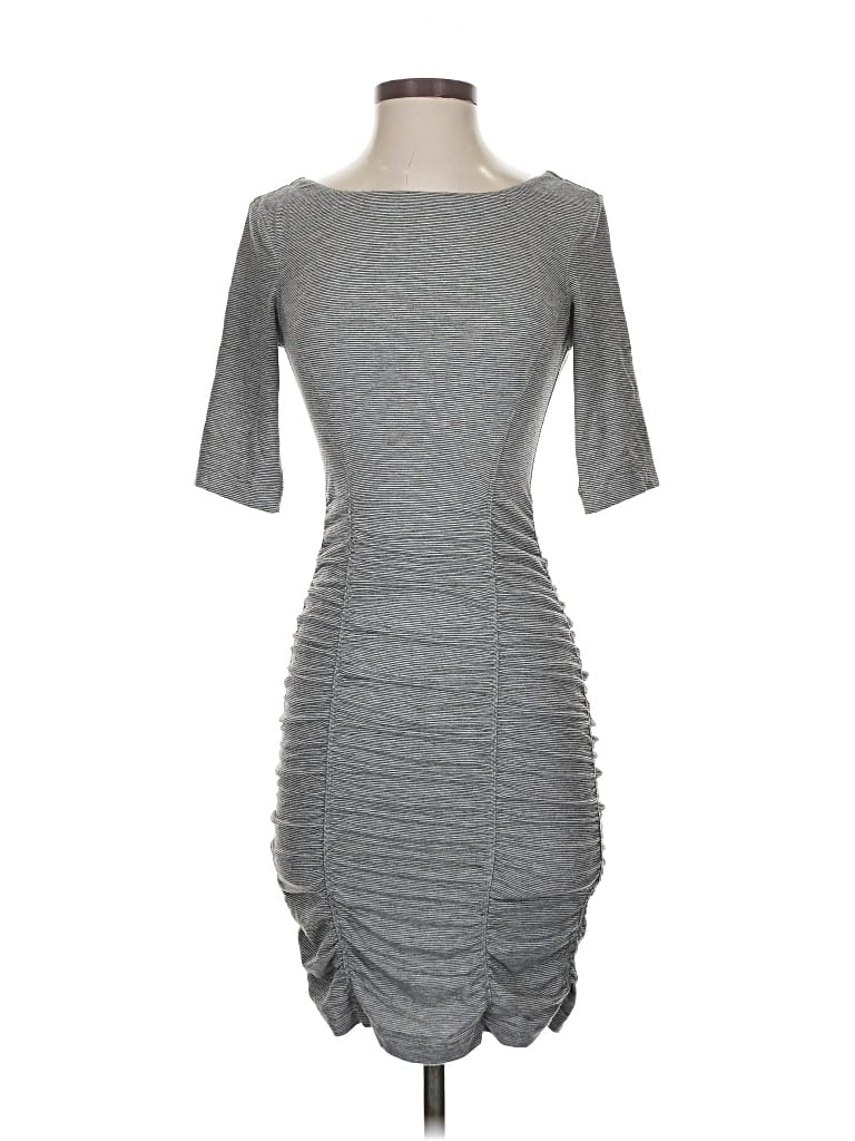 Pre-owned Bcbgeneration Cocktail Dress In Gray