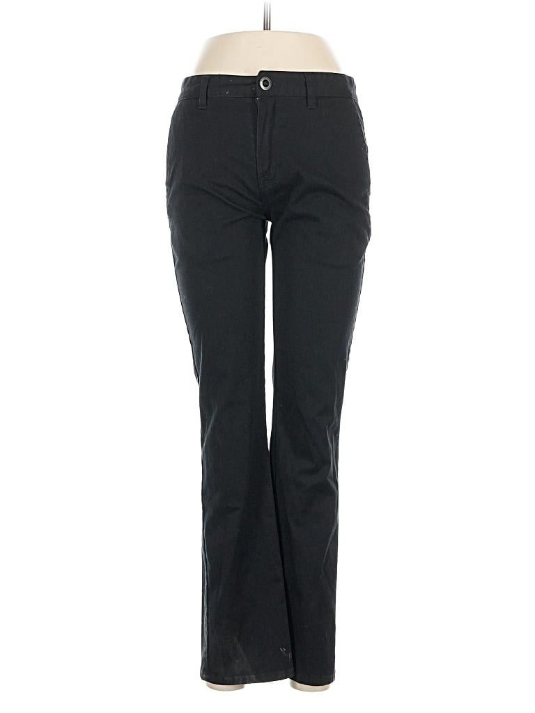 Pre-owned Volcom Dress Pants In Black