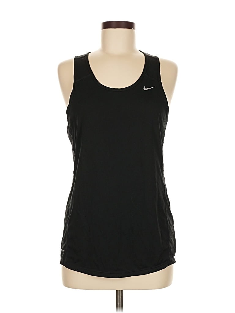 Pre-owned Nike Active Tank Top In Black
