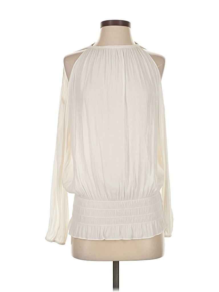 Pre-owned Ramy Brook Sleeveless Blouse In White