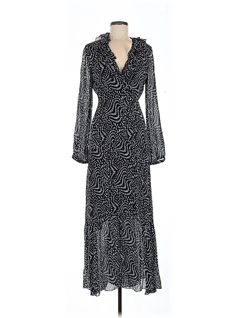 Pre-owned Pinko Casual Dress In Black