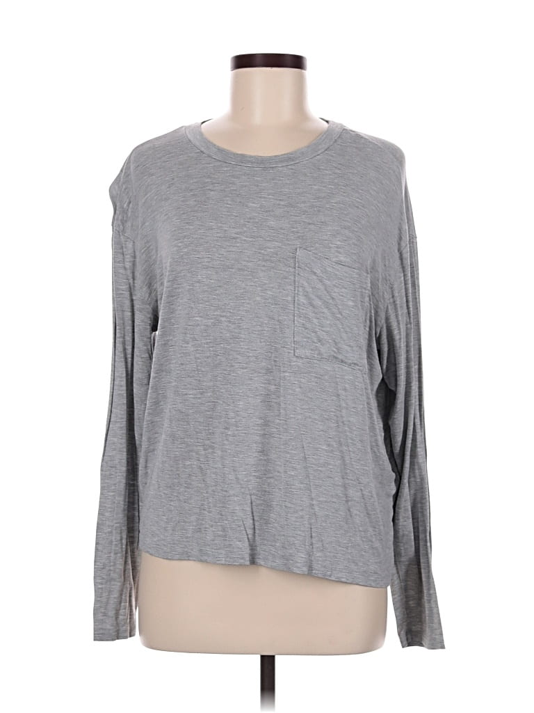 Click to view more detailed imagery on our partner's website Pre-owned Daily Ritual Long Sleeve T-shirt In Gray
