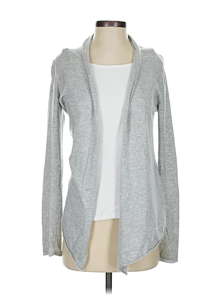 Pre-owned Express Cardigan Sweater In Gray