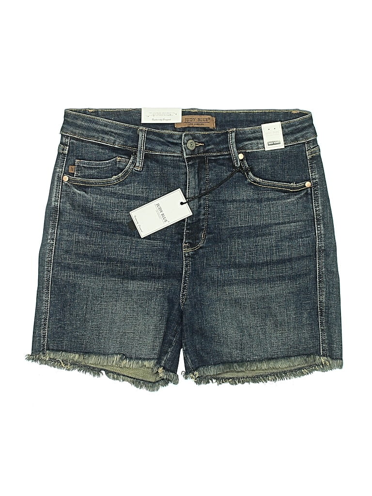 Pre-owned Judy Blue Denim Shorts In Blue