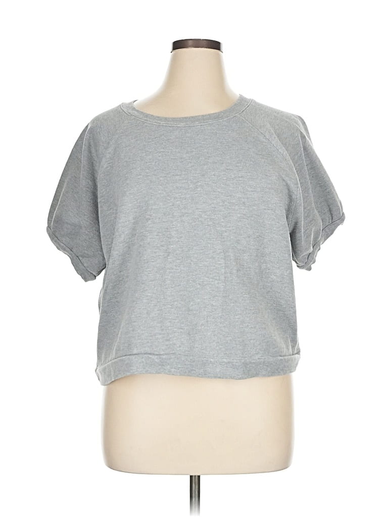 Pre-owned Madewell Cardigan Sweater In Gray