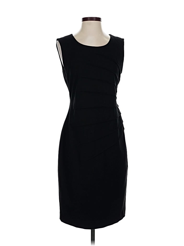 Pre-owned Calvin Klein Cocktail Dress In Black