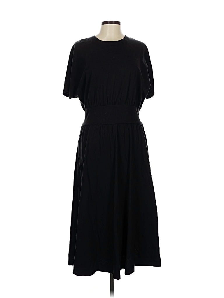 Pre-owned Everlane Casual Dress In Black