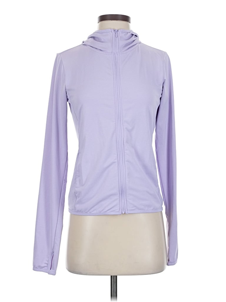 Pre-owned Uniqlo Track Jacket In Purple