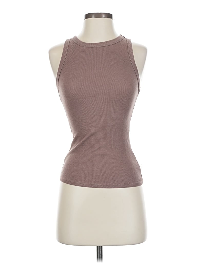 Pre-owned A New Day Sleeveless T-shirt In Brown