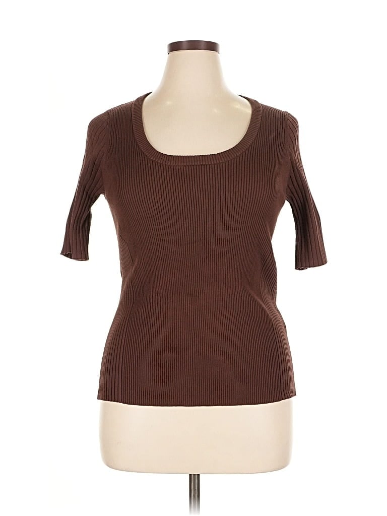 Universal Standard Cardigan Sweater In Brown