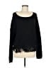 Devotion by Cyrus 100% Acrylic Black Pullover Sweater Size M - photo 1