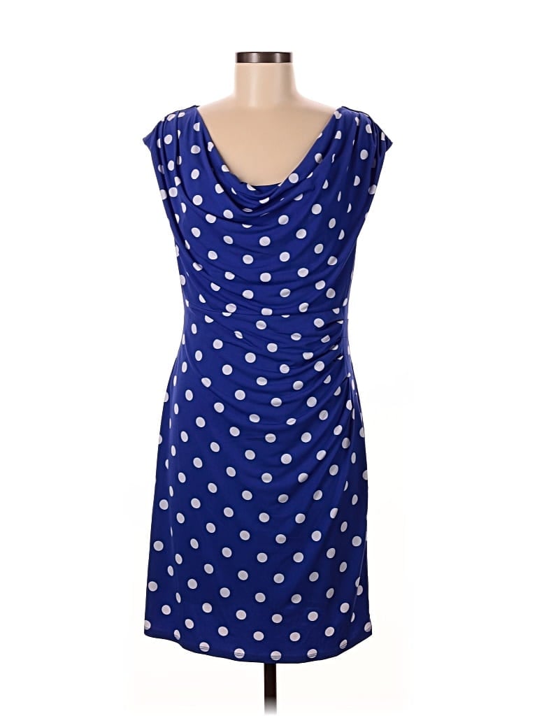 Pre-owned Ann Taylor Factory Casual Dress In Blue