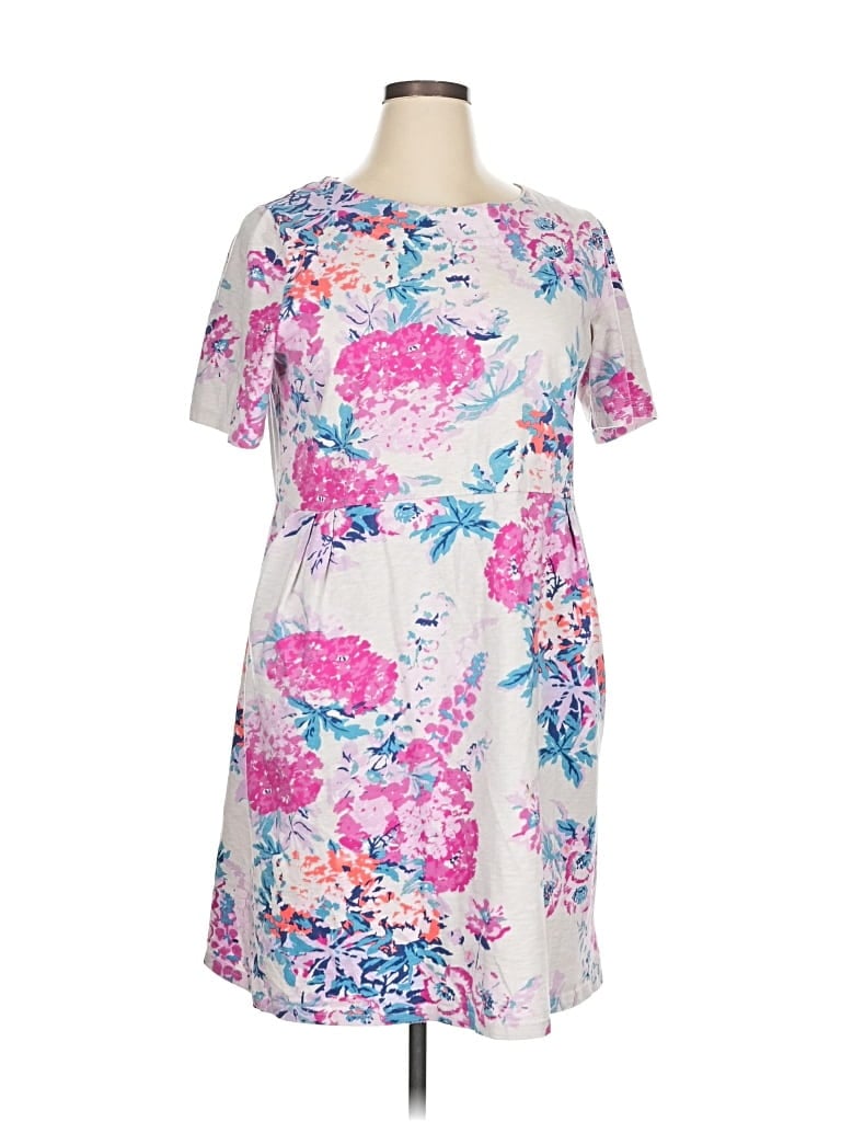 Pre-owned Joules Casual Dress In White