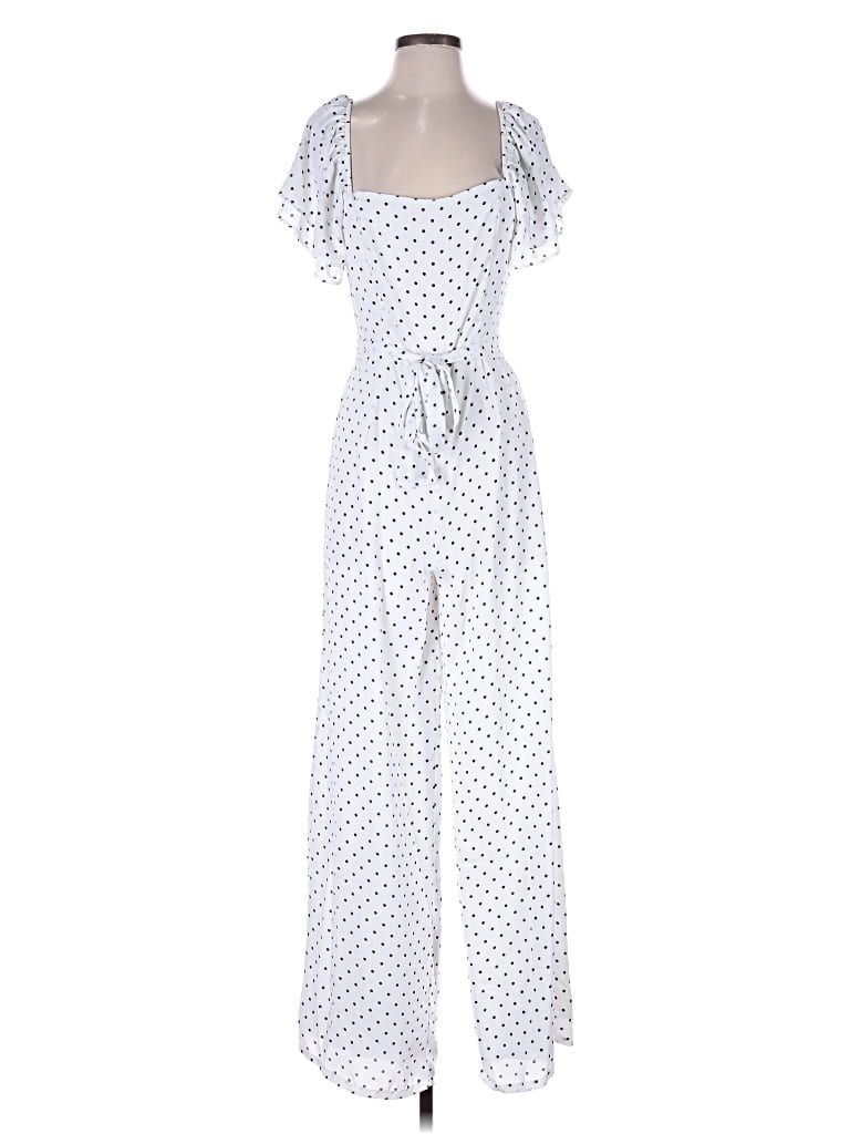 Pre-owned Forever 21 Jumpsuit In White