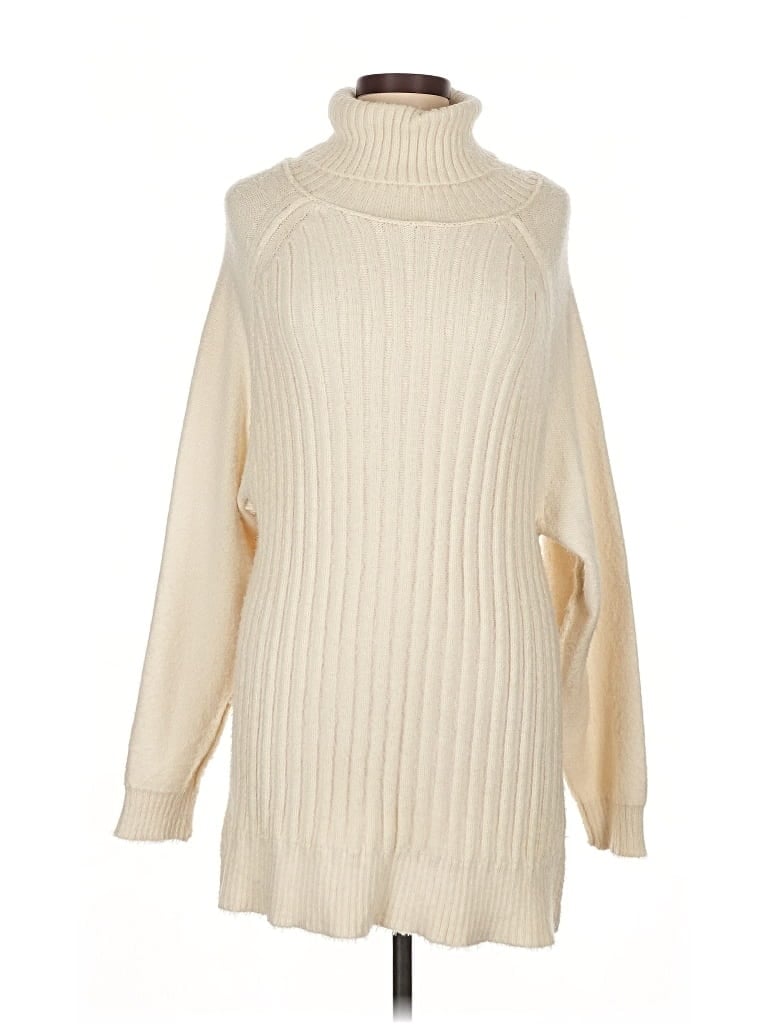 Pre-owned Altar'd State Casual Dress In White