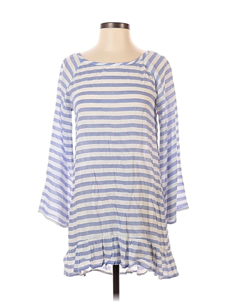 Pre-owned Francesca's Casual Dress In Blue