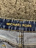 MICHAEL Michael Kors Chevron-herringbone Blue Jeans Size 6 - photo 3