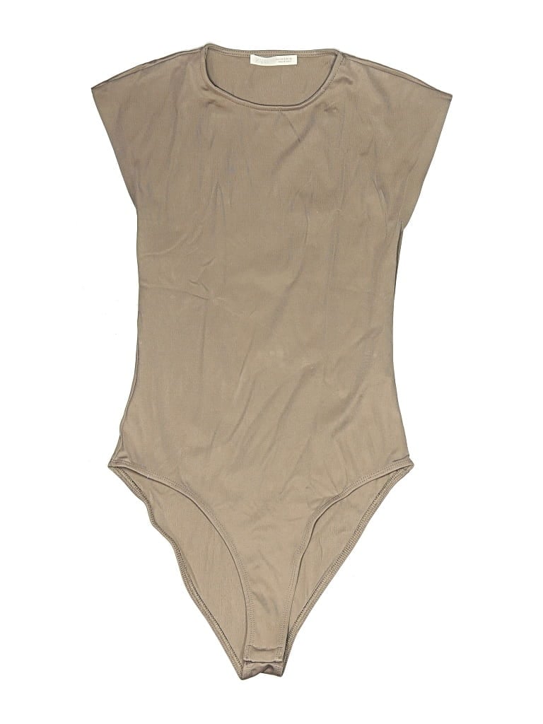 Pre-owned Zara Bodysuit In Brown