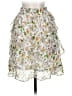 Walter Baker 100% Polyester Floral White Casual Skirt Size 2 - photo 2