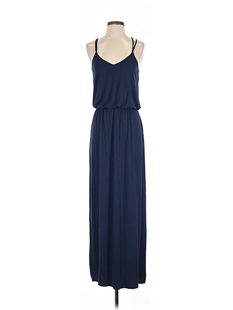 Pre-owned Papermoon Casual Dress In Blue