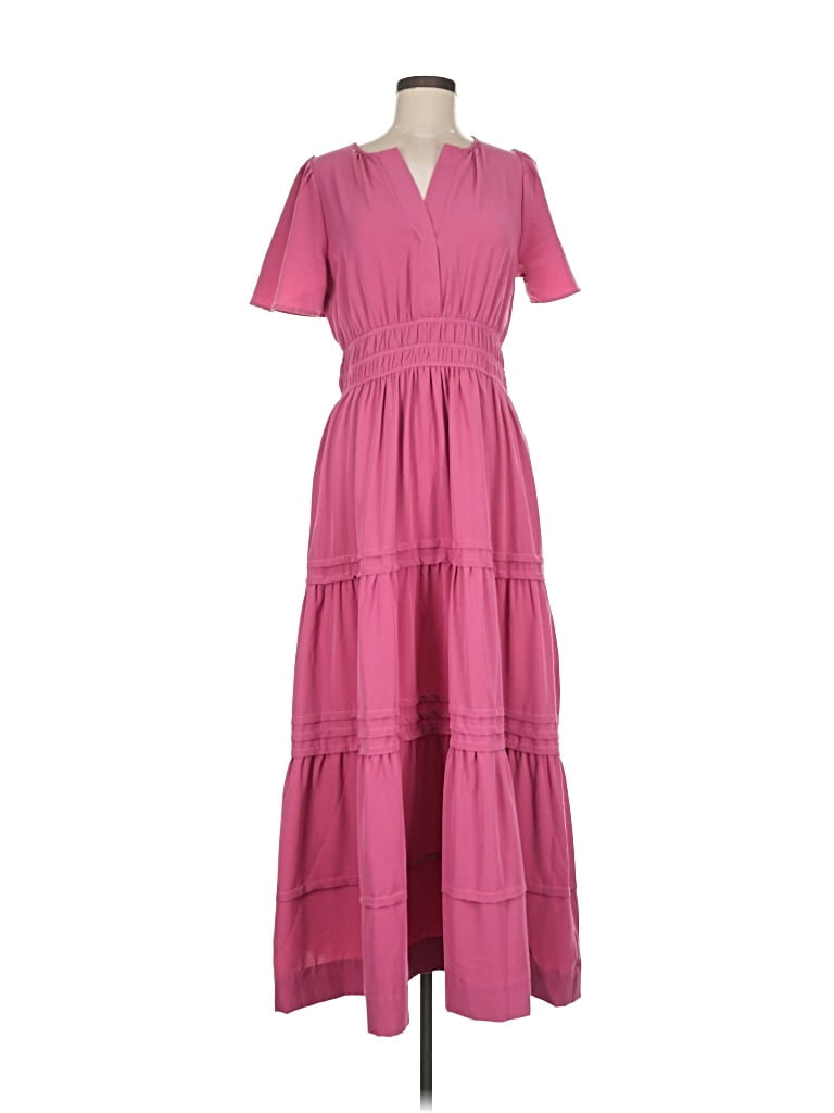 Pre-owned She + Sky Casual Dress In Pink