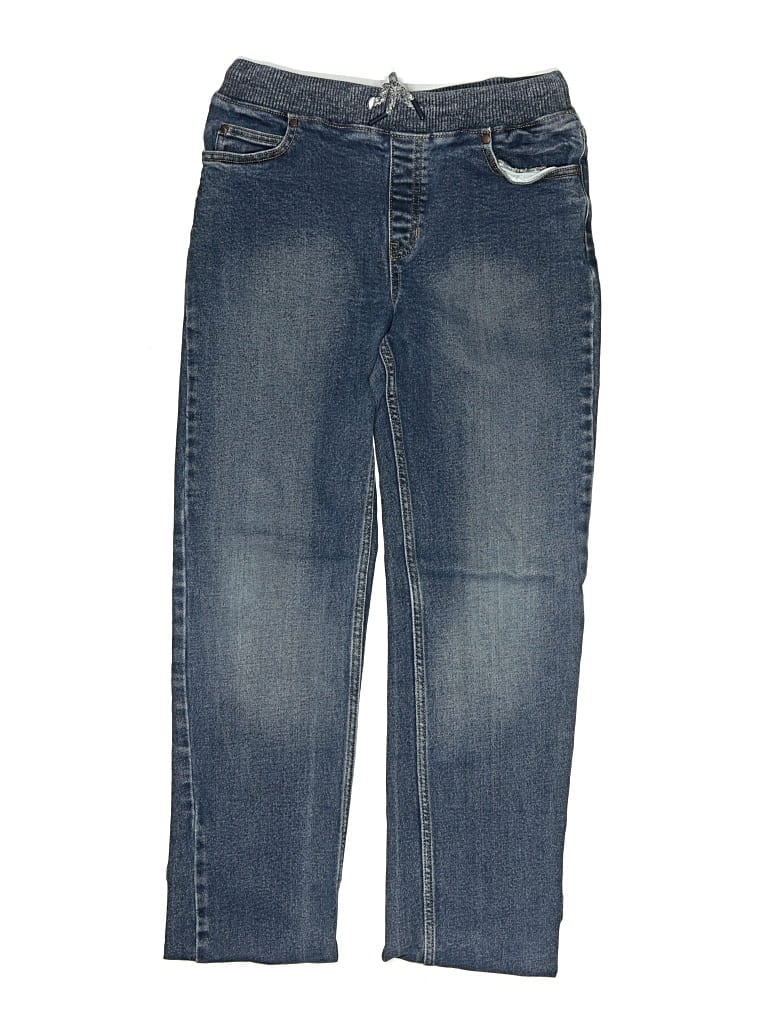 Pre-owned Lands' End Kids'  Jeans In Blue