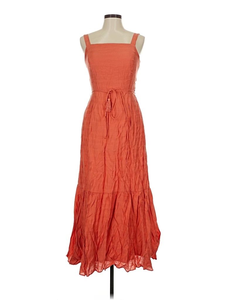 Pre-owned Taylor Casual Dress In Orange