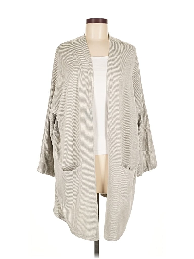 Pre-owned Donni Cardigan Sweater In Gray