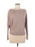 Hinge Metallic Tan Pullover Sweater Size M - photo 1