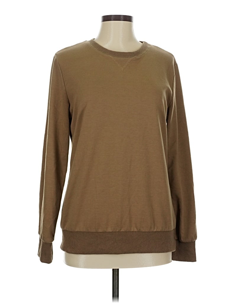 Pre-owned Unbranded Pullover Sweater In Brown