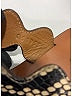 Chloé 100% Leather Silver Tan Python Embossed Leather Lauren Sandals Size EU 35 - photo 8
