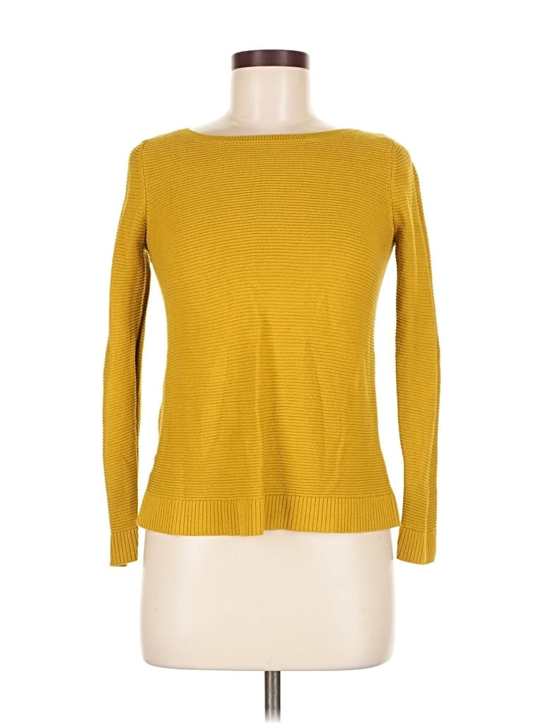 ANN TAYLOR FACTORY Pre-owned Pullover Sweater In Yellow