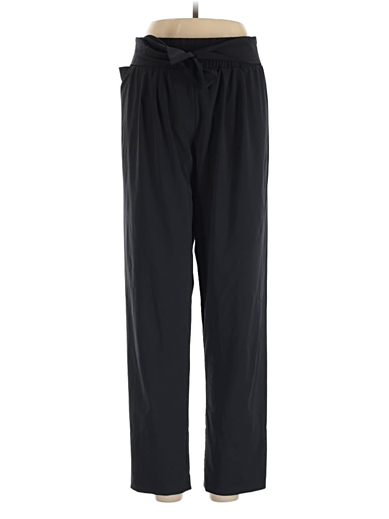 Pre-owned Aday Casual Pants In Black